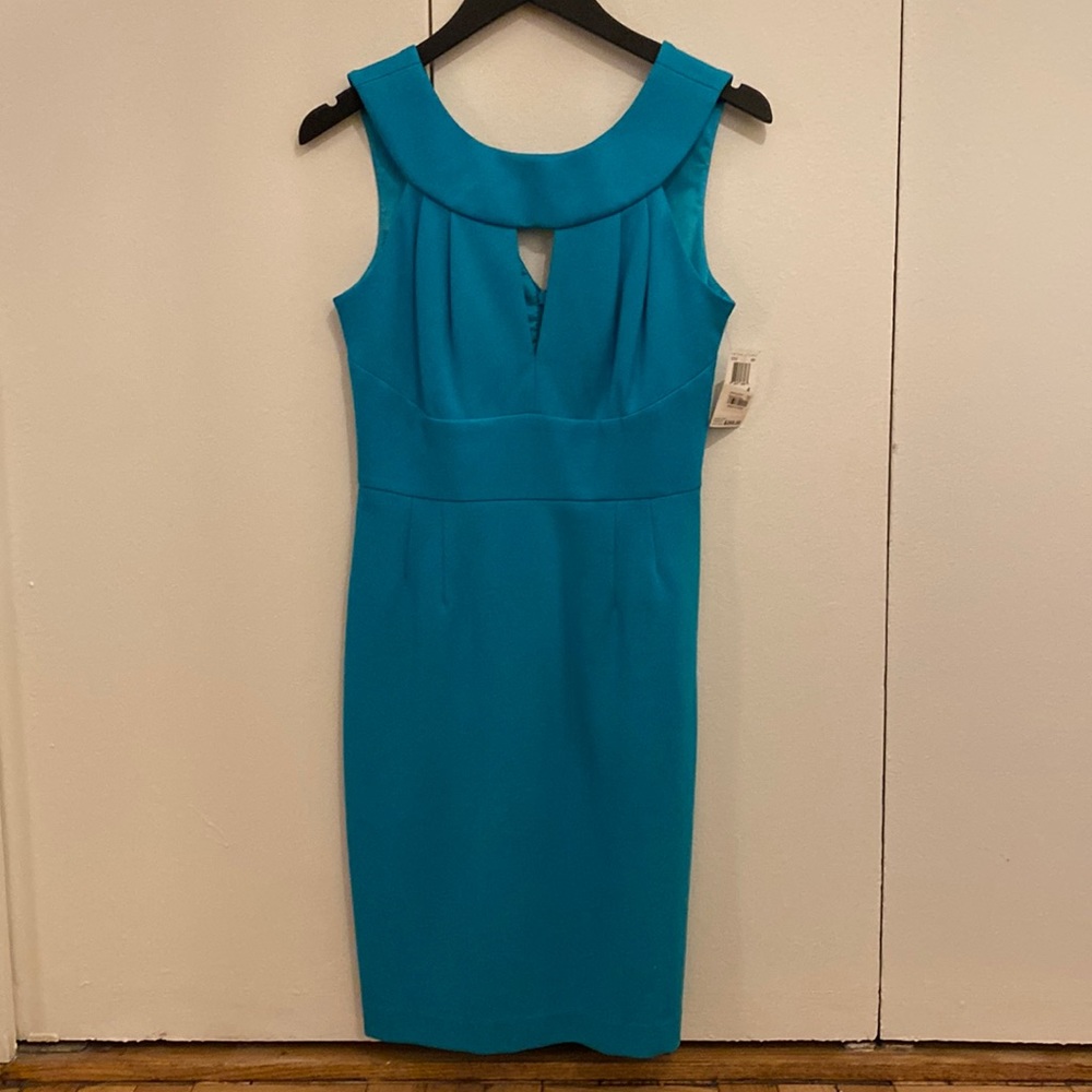 Trina Turk turquoise dress.  Never worn.  Excellent condition.  Tags still on!